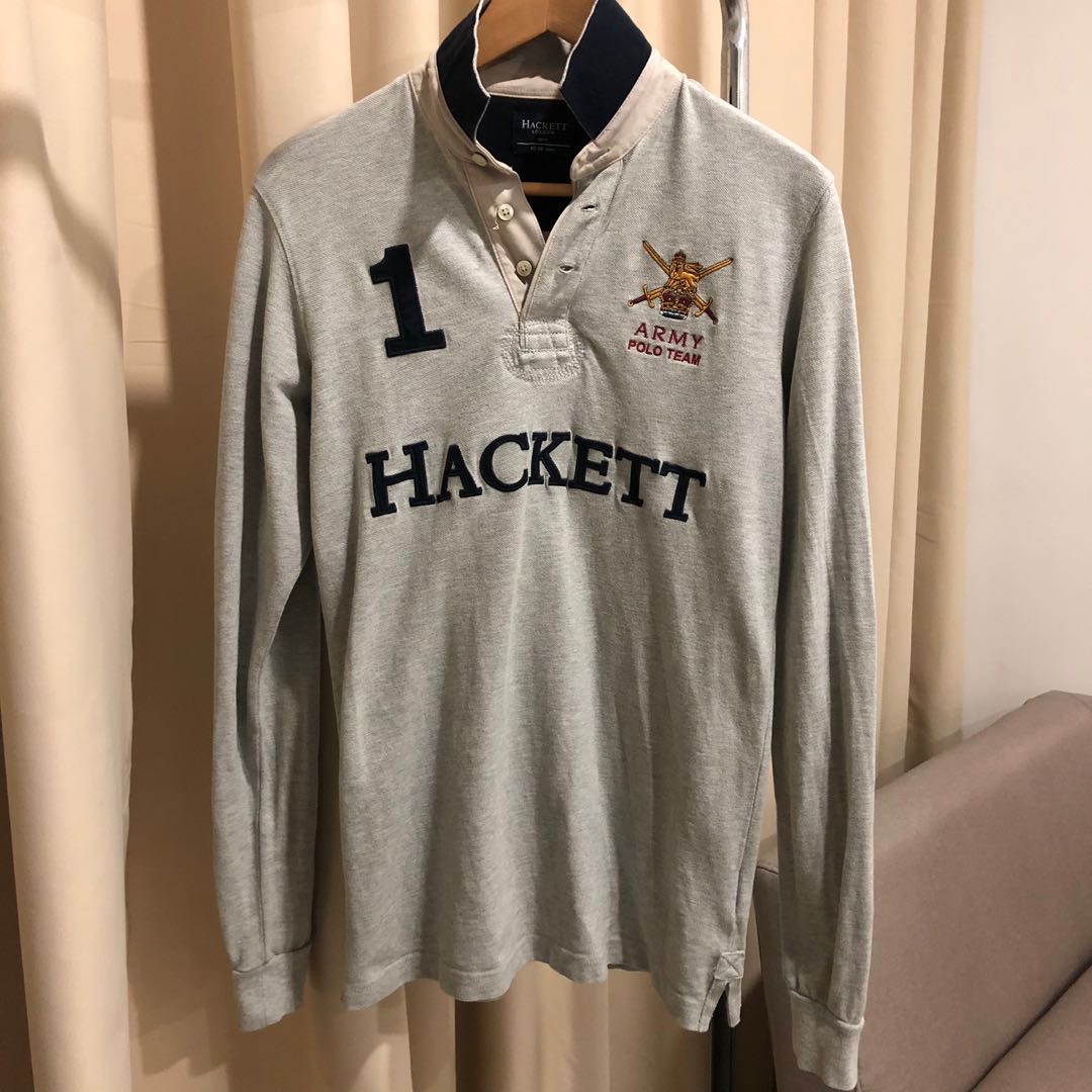 Hackett long sleeve sales polo