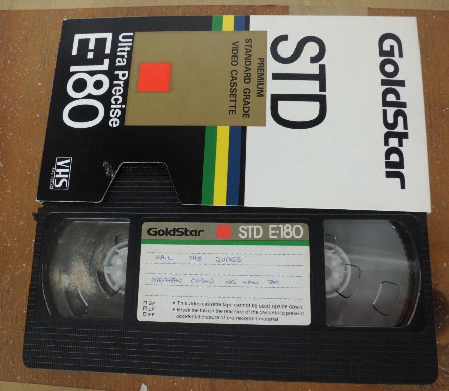 Hail The Judge Ä¹åèéº»å® Vhs Tape Stephen Chow Music Media Cds Dvds Other Media On Carousell