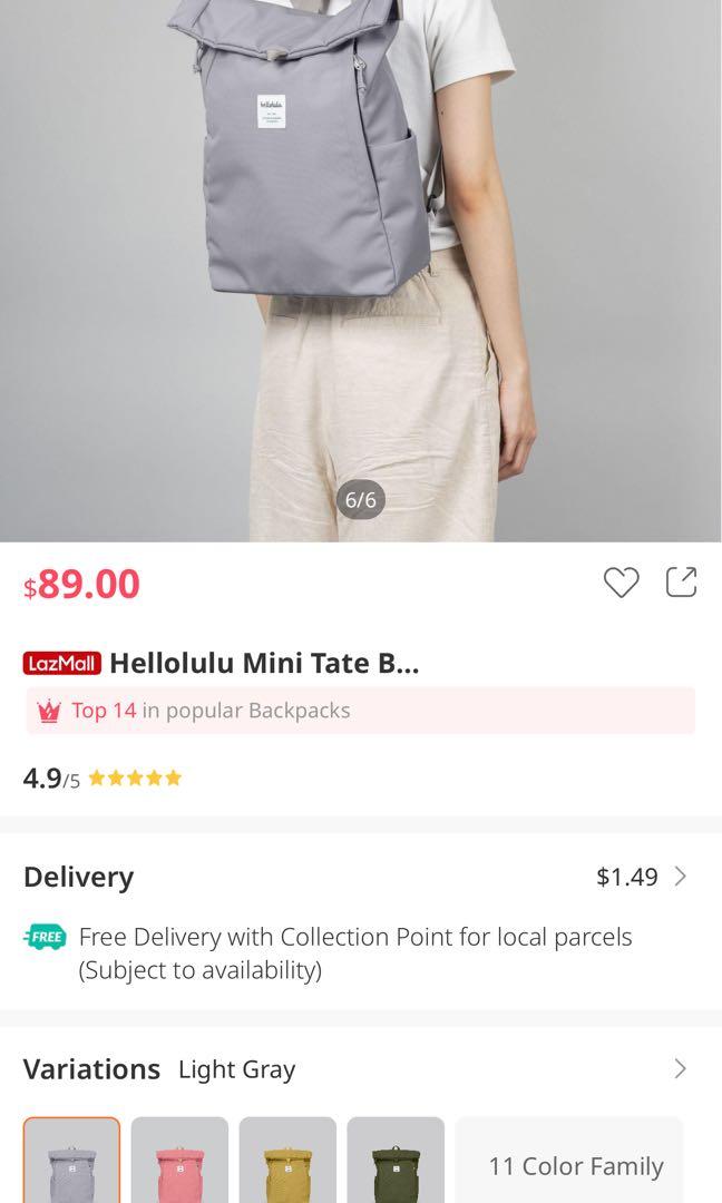 Hellolulu Mini Tate Backpack Bag Women s Fashion Bags Wallets Backpacks on Carousell