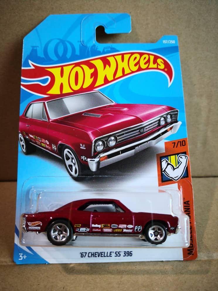 hot wheels 67 chevelle ss 396