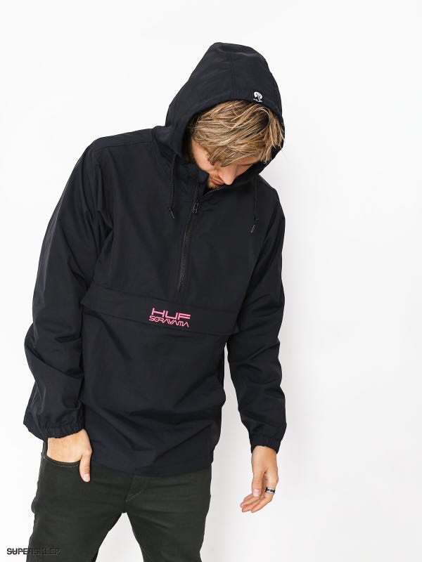 Huf x sorayama anorak Men s Fashion Tops Sets Hoodies on Carousell