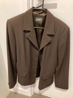 Jacqui E Brown Blazer - Size 10 - BRAND NEW