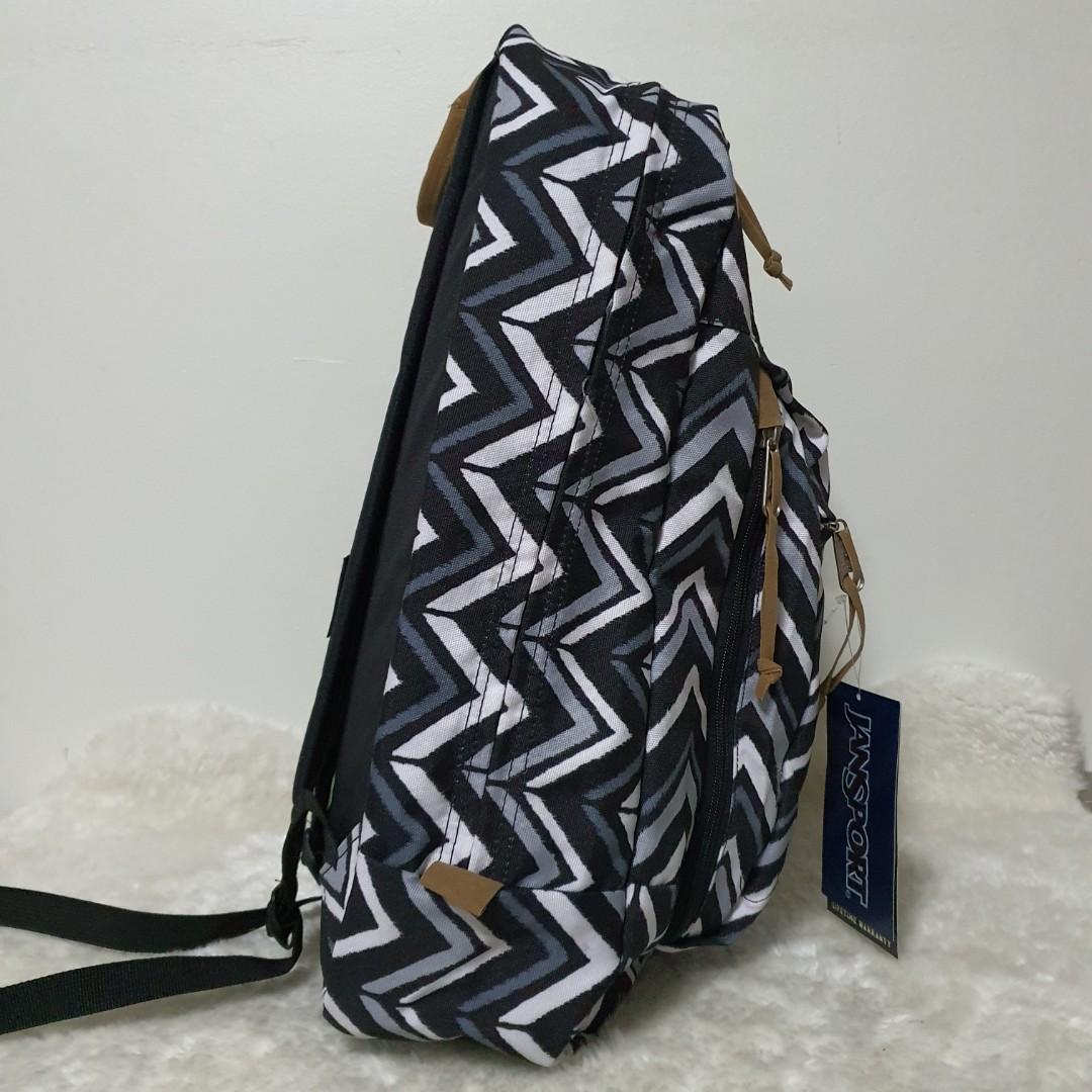 Jansport Backpack New Zig zag