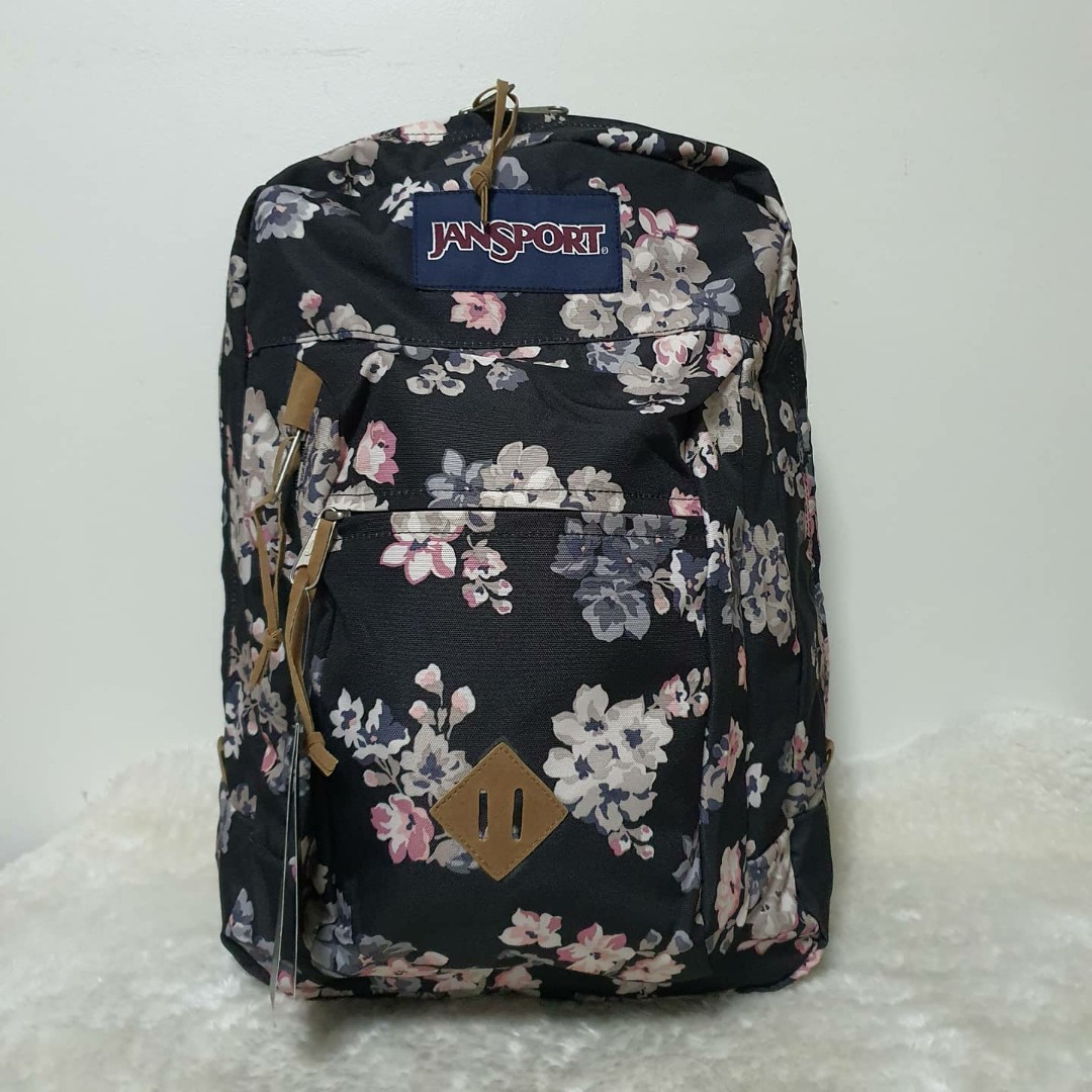 Jansport Backpack New (Floral black 