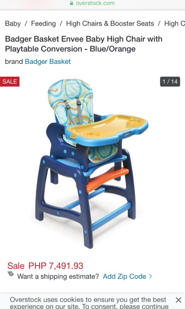 jollibee high chair for sale