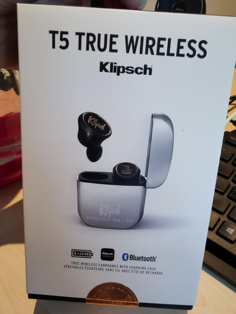 klipsch t5 true wireless microphone