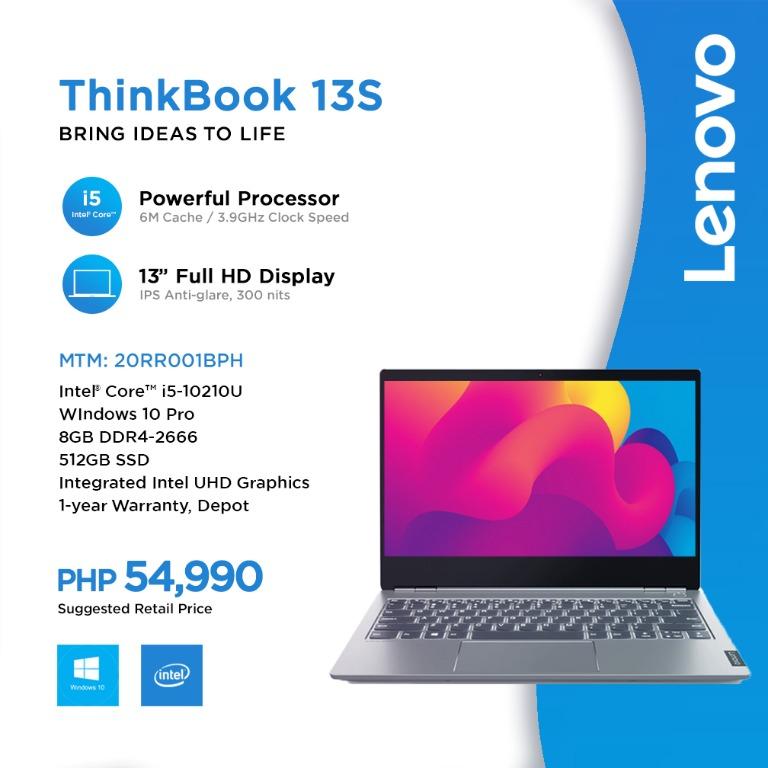 Lenovo Thinkbook 13s Electronics Computers Laptops On Carousell