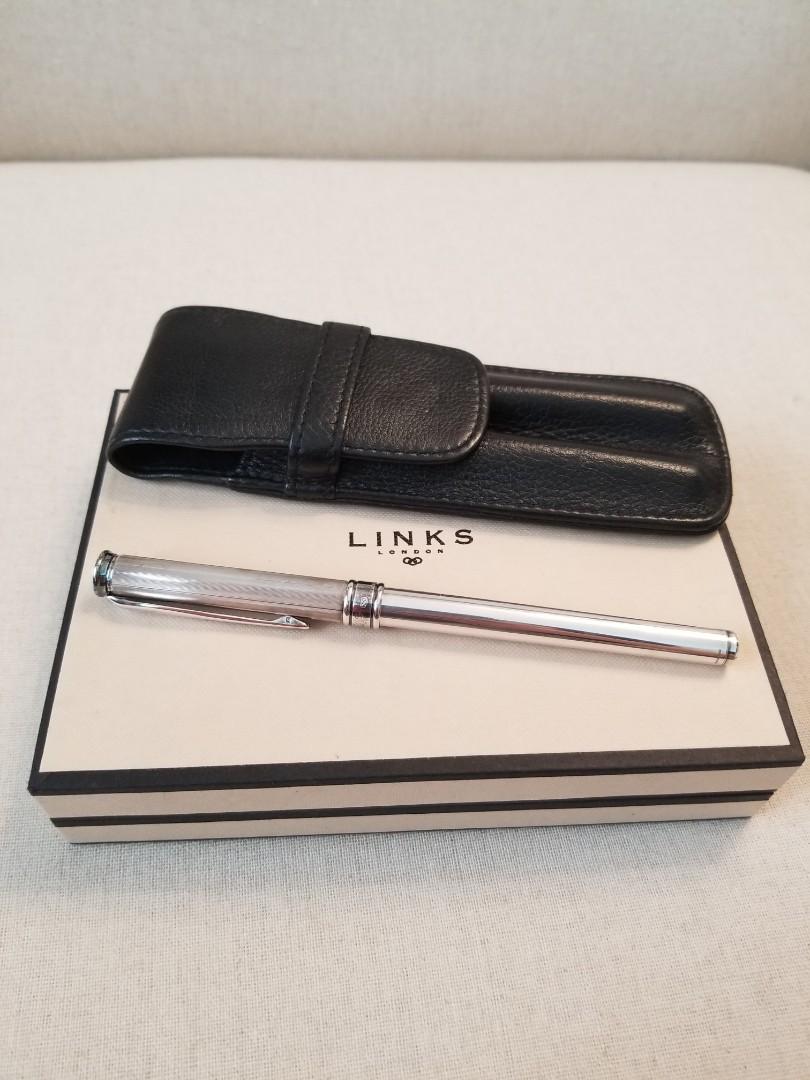 Links Of London Sterling Silver Ballpoint Pen Books Stationery Stationery On Carousell