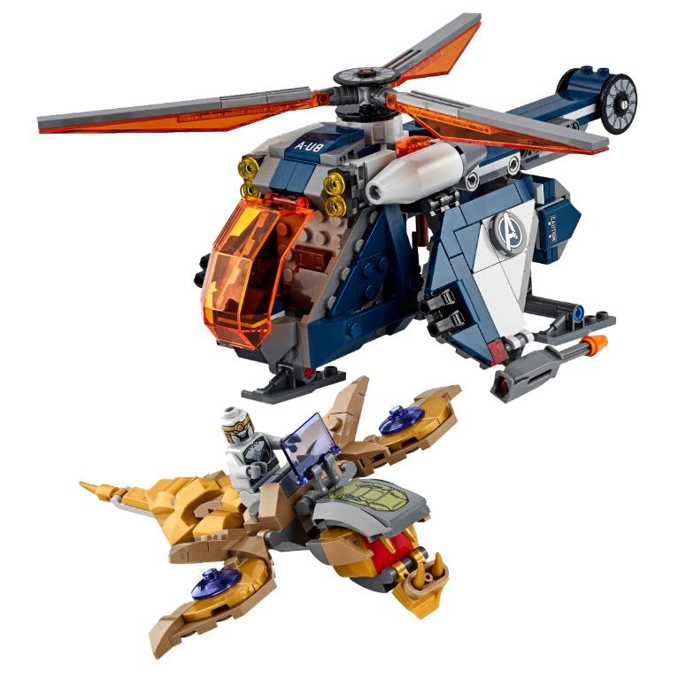 LEGO Marvel Avengers Hulk Helicopter Rescue Set (76144) Toys