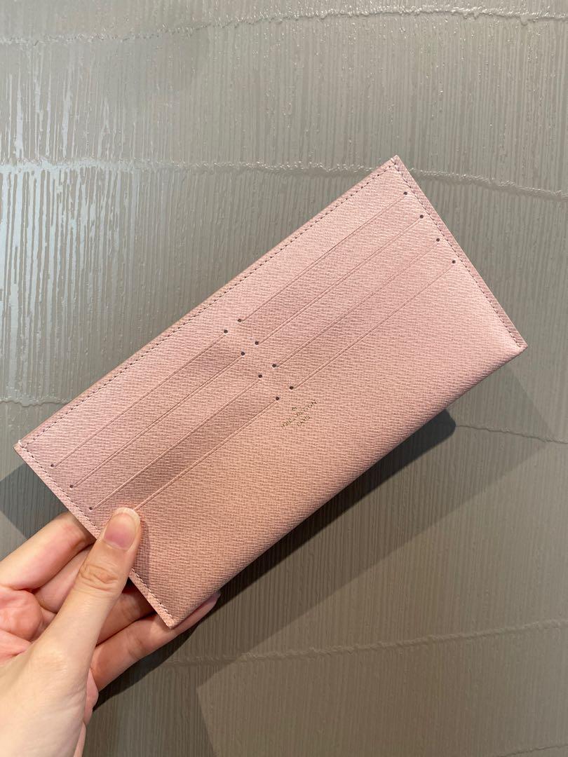 Louis Vuitton, Bags, Louis Vuitton Vernis Valentine Dog Pochette Felicie  Chain Wallet Pink
