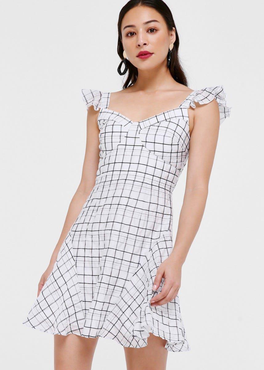 Love Bonito Chelsea Flutter Dress Women S Fashion Clothes Dresses Skirts On Carousell