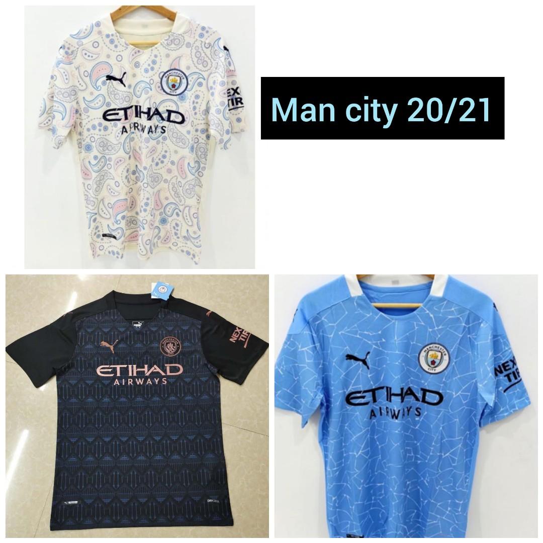 Manchester City Jersey 20 21 Sports Sports Apparel On Carousell
