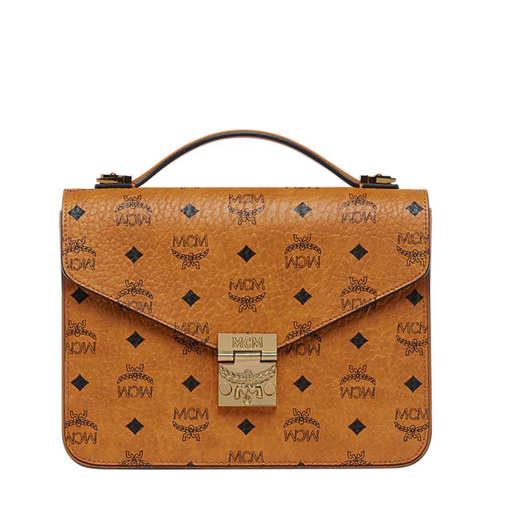Mcm patricia visetos medium satchel cheap