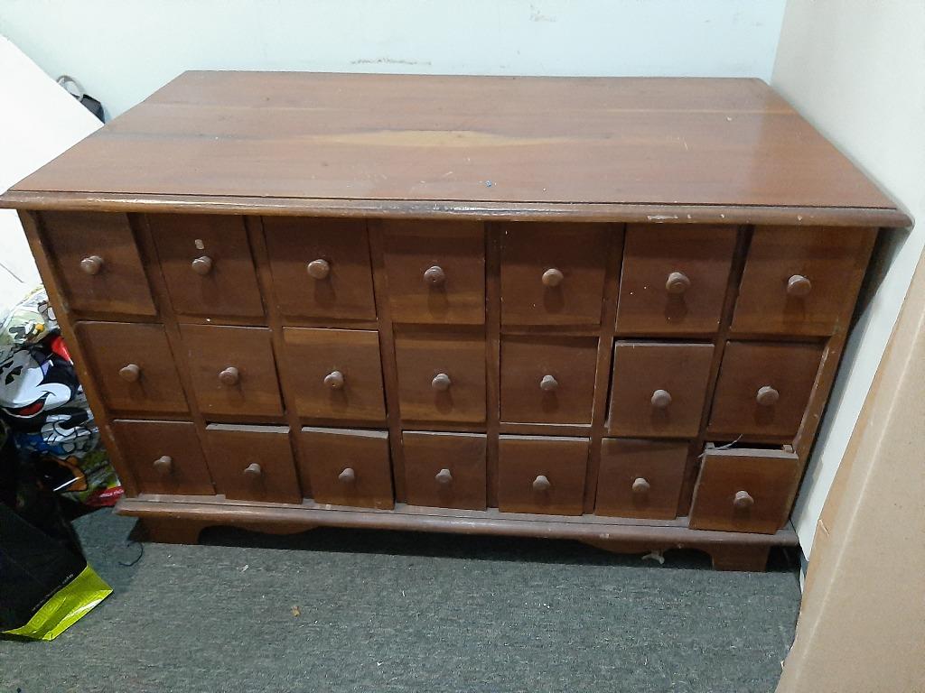 Medicine Cabinet Furniture Shelves Drawers On Carousell