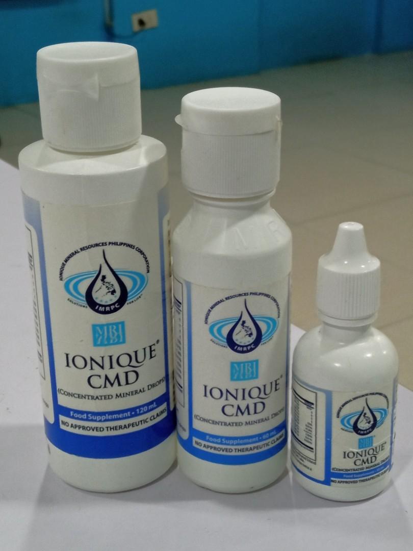 Mri Ionique Cmd Drops Health Beauty Perfumes Nail Care Others On Carousell Concentrated mineral drops or cmd drops are 450% stronger than the average liquid minerals & contains 74 minerals and trace minerals, elements & electrolytes. mri ionique cmd drops