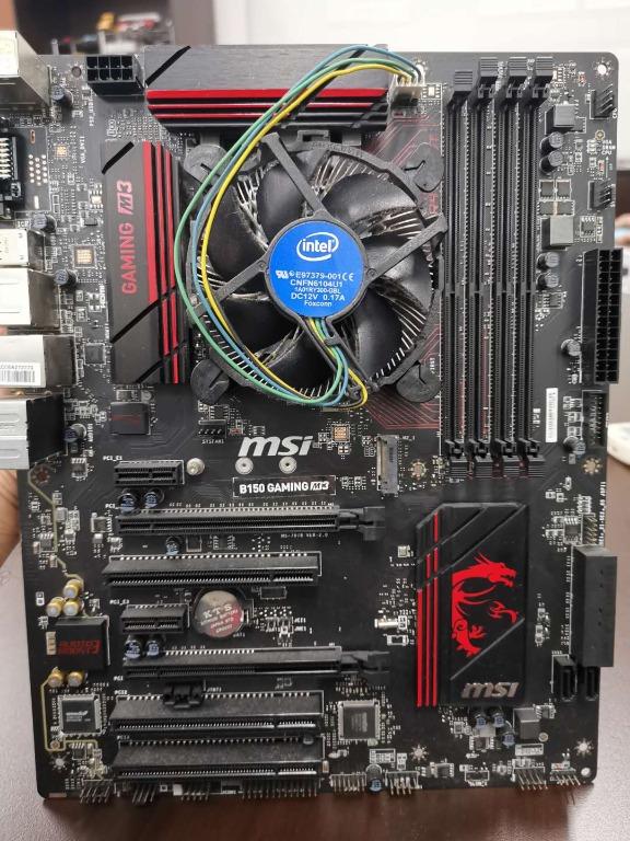 msi b150 gaming m3 motherboard