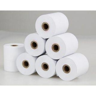 Fax Roll Box Of 6 Paper Roll White Thermal Paper 210mm x 30 x 12mm 