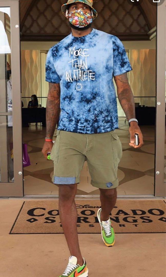 Nike sacai waffle gusto green us10, Men's Fashion, Footwear