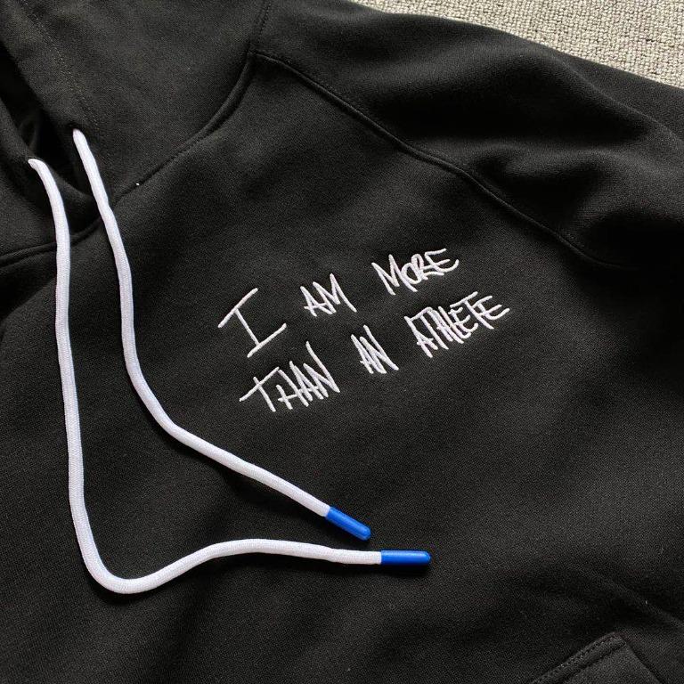 Lebron james more than an athlete hoodie top