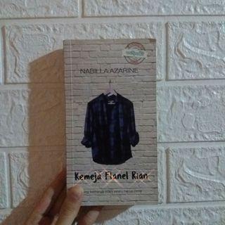 novel kemeja flanel rian