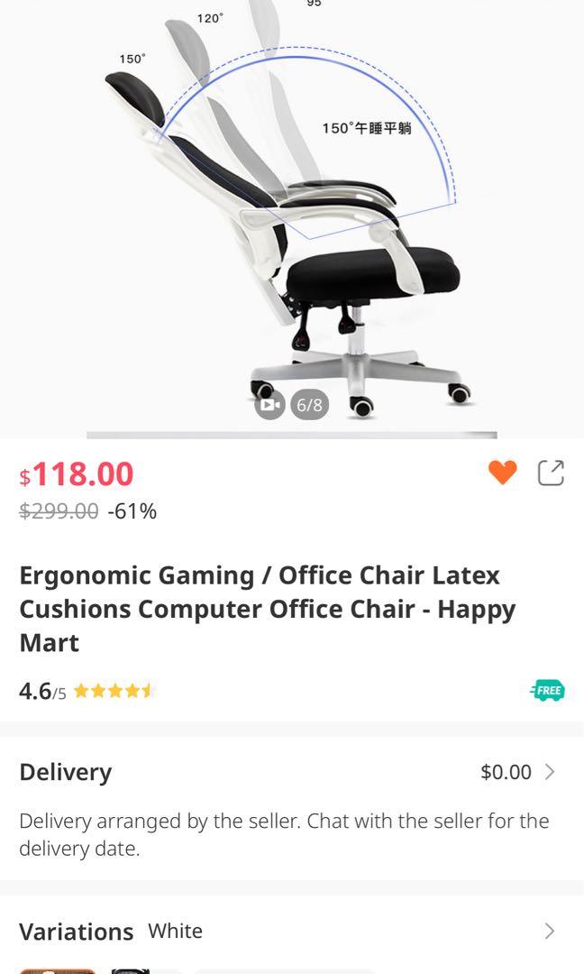 Office/Gaming Chairs, Furniture & Home Living, Furniture, Chairs on