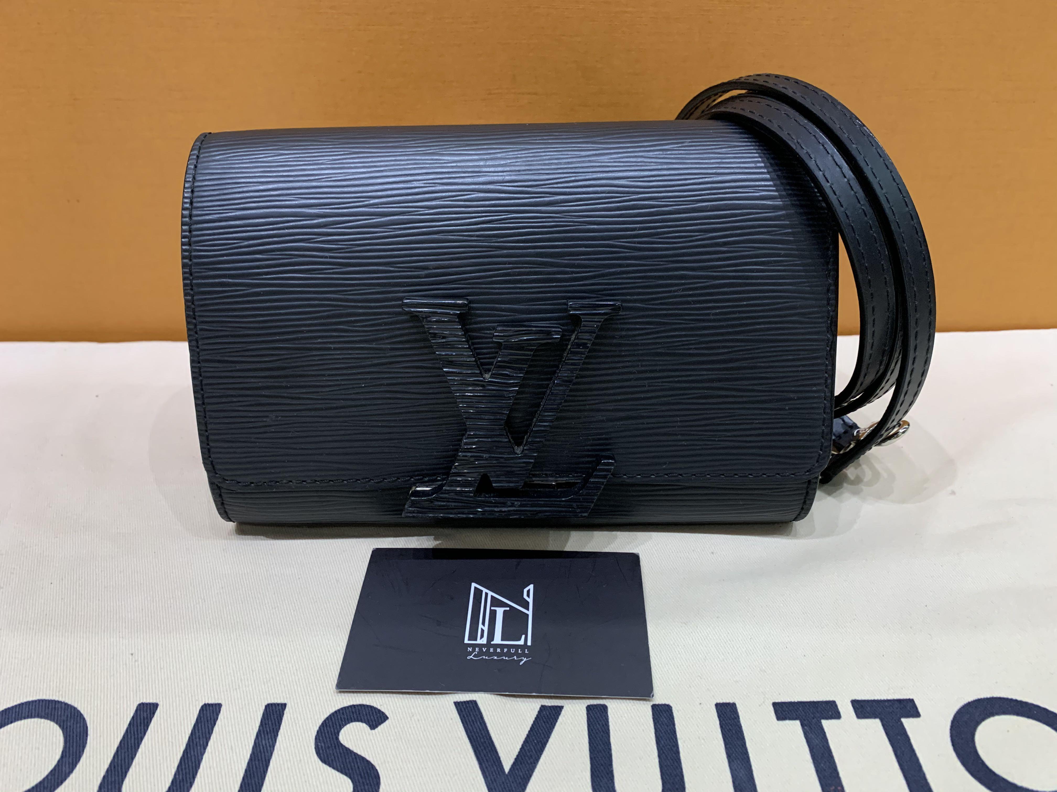 Louis Vuitton Dune/Noir Monogram Vernis Lockit PM Bag - Yoogi's Closet