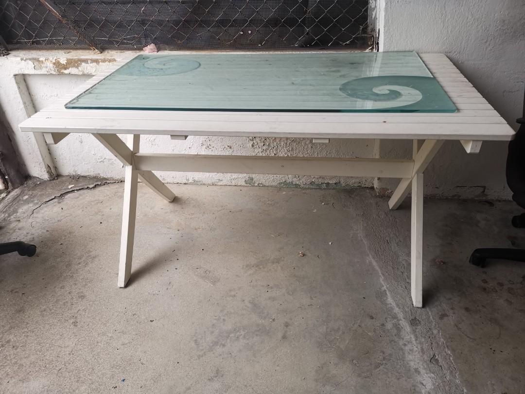 Outdoor table for sale., Furniture & Home Living, Furniture, Tables