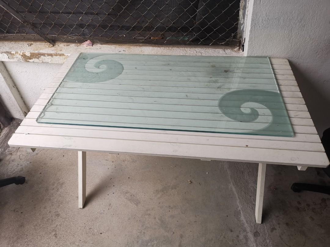 Outdoor table for sale., Furniture & Home Living, Furniture, Tables
