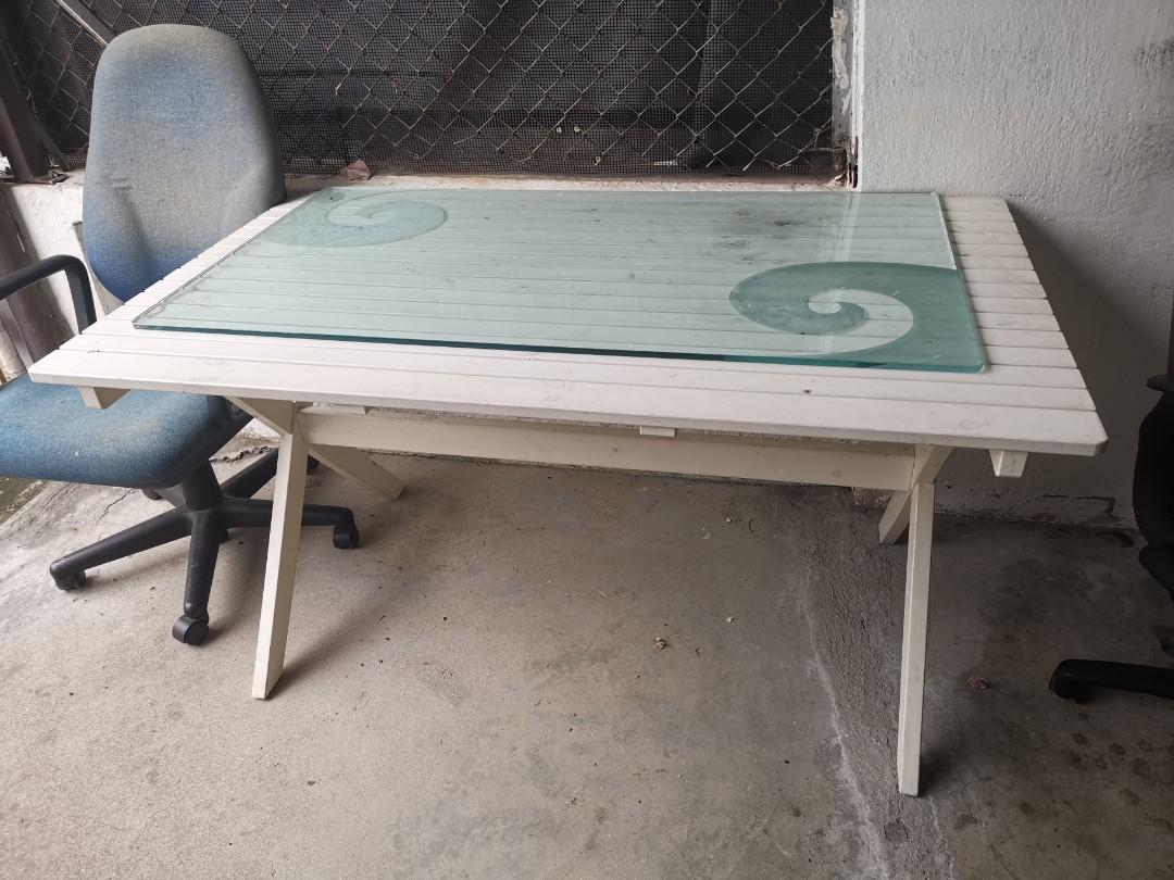 Outdoor table for sale., Furniture & Home Living, Furniture, Tables