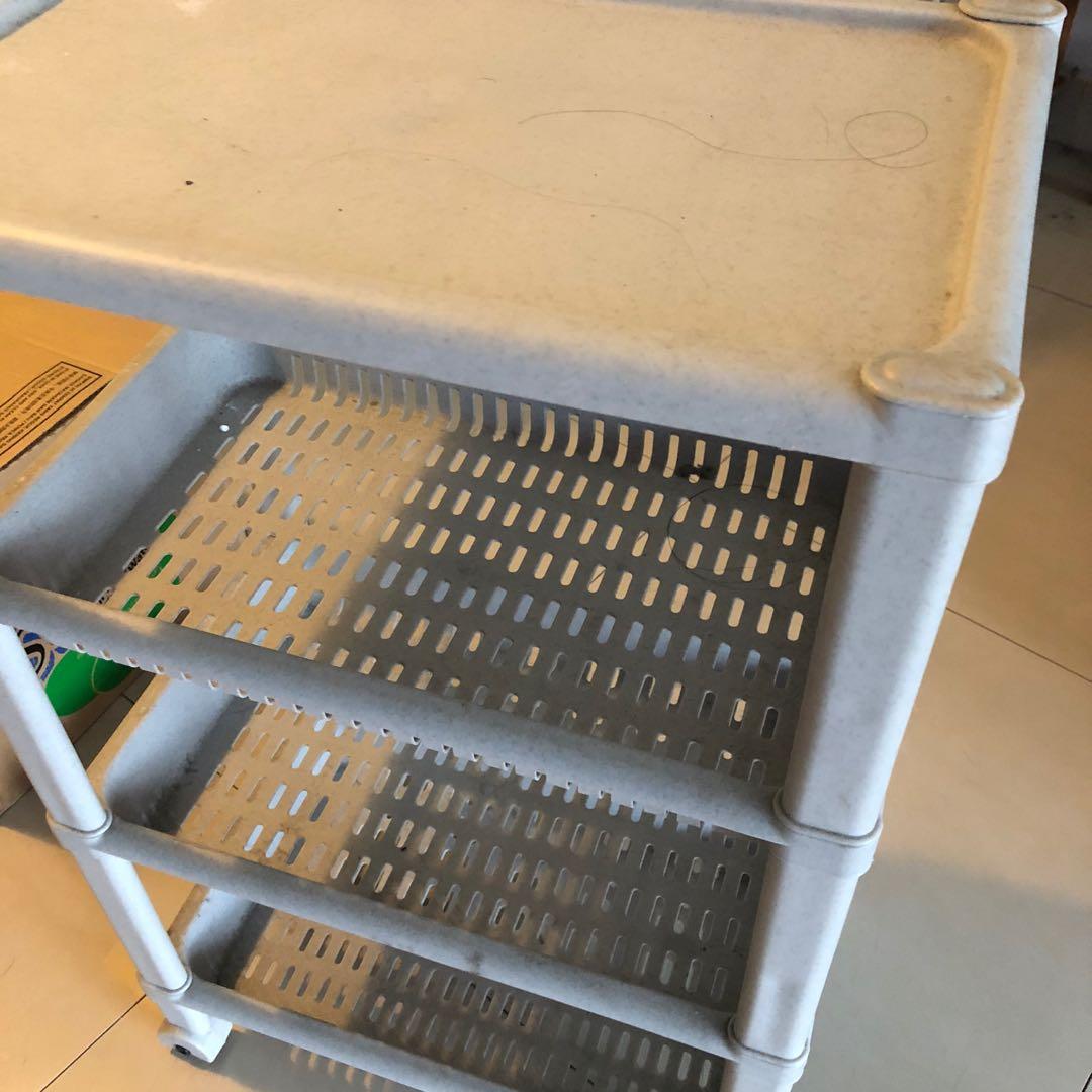 Plastic rack, Furniture & Home Living, Home Improvement & Organisation ...