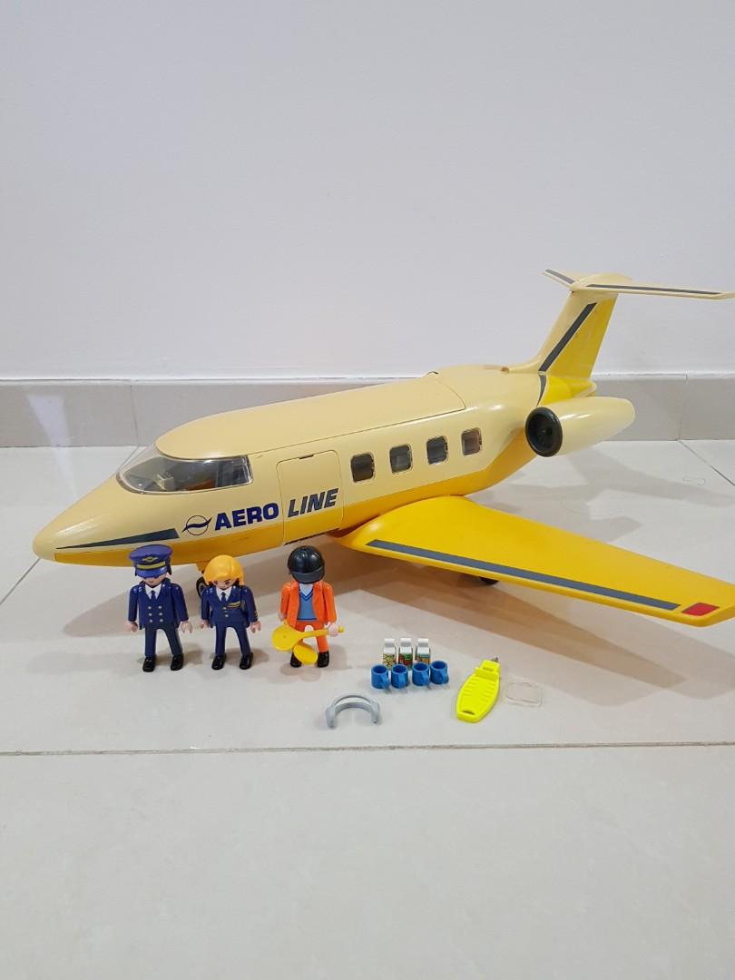 PLAYMOBIL 3185 AVION Aero Line Aéroport playmobil 52 cm d'envergure