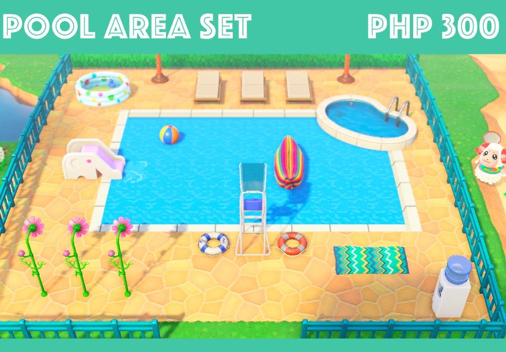Pool chair animal store crossing new horizons