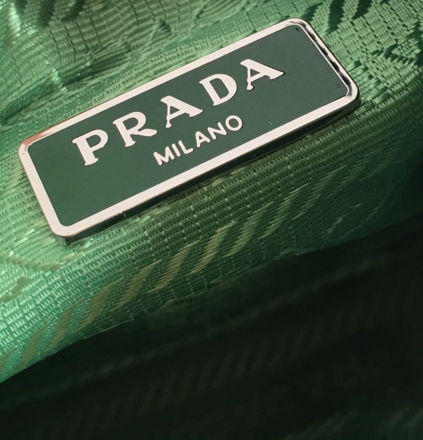PRADA Nylon Hobo Bag 2020 Collection Green, Luxury, Bags & Wallets on  Carousell