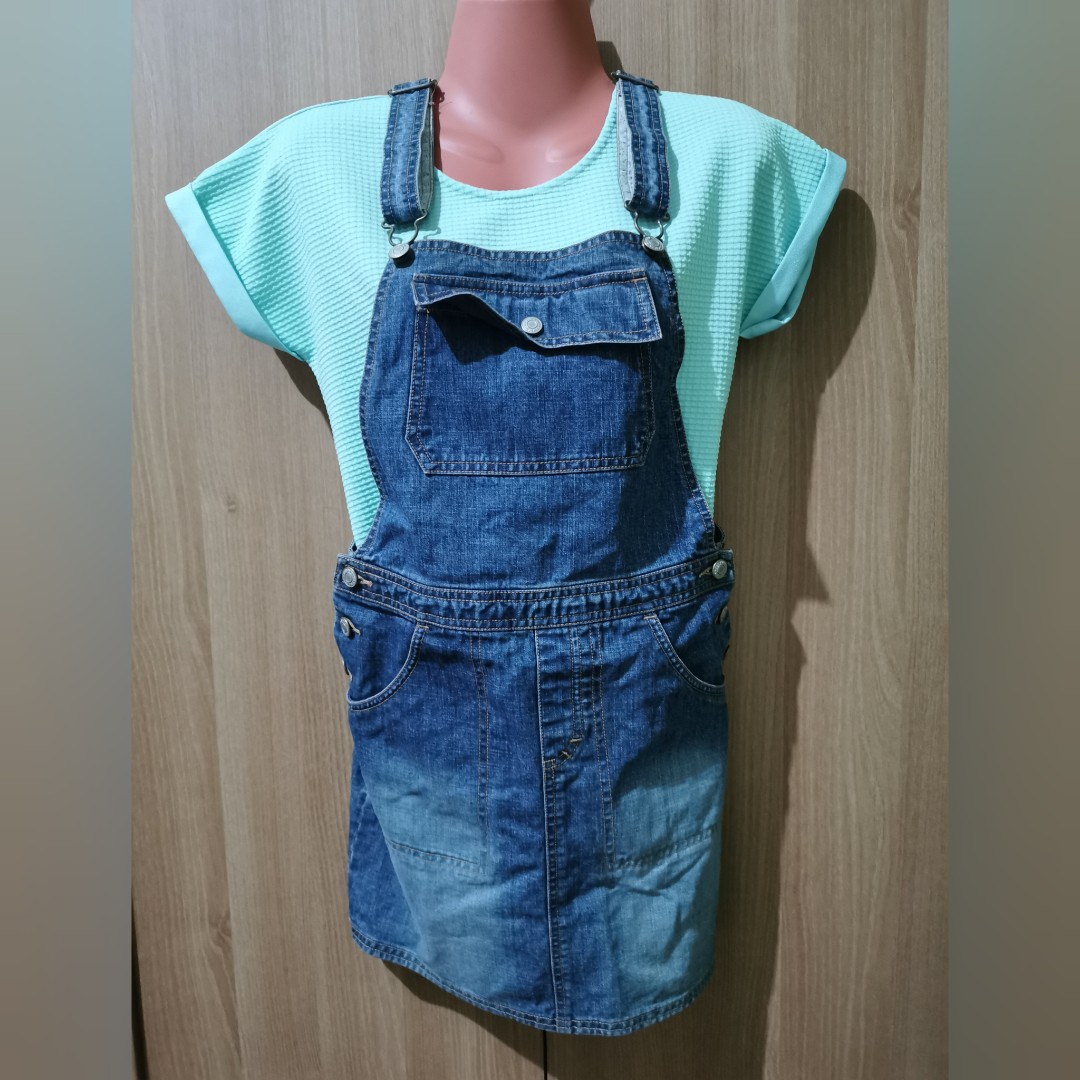 women's denim jumper