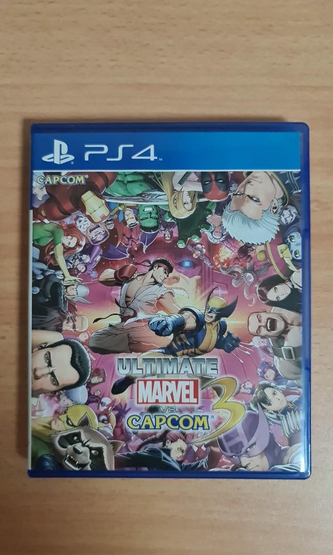 Ps4 Ultimate Marvel Vs Capcom 3 Toys Games Video Gaming Video Games On Carousell