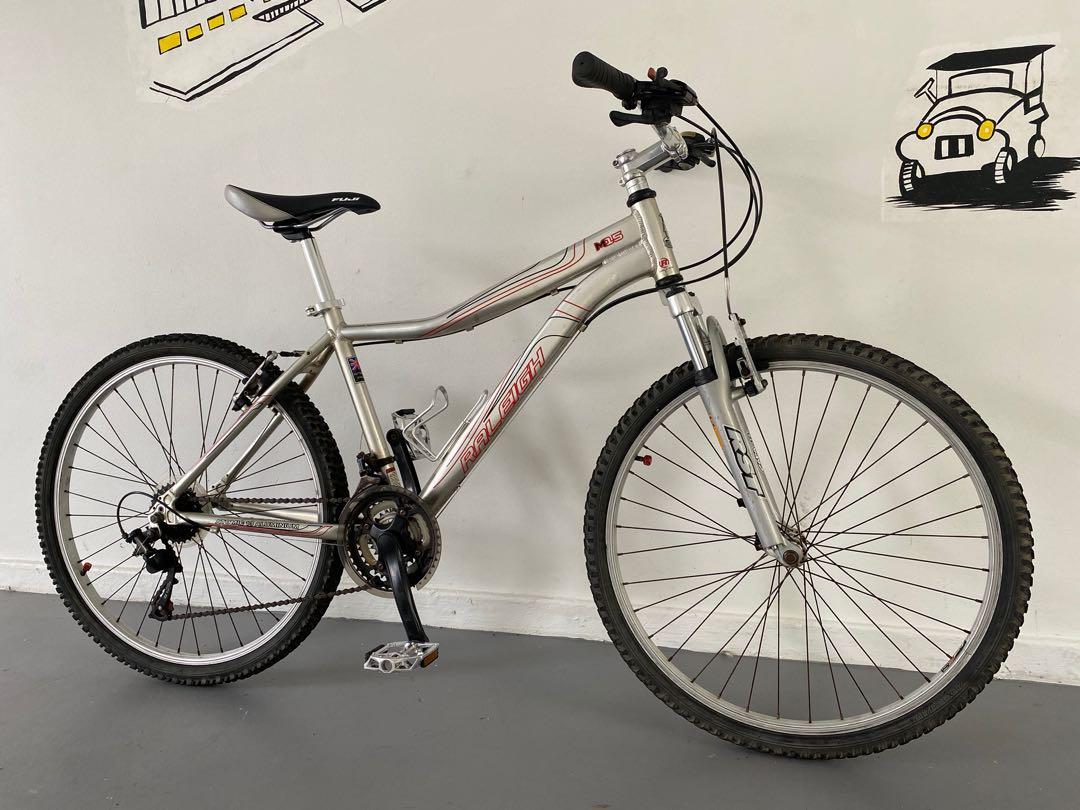 raleigh aluminium mountain bike