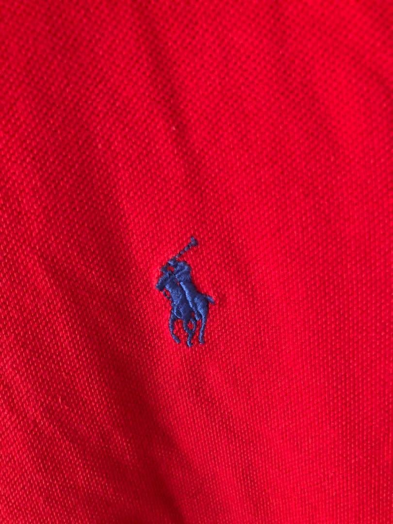 Ralph Lauren Polo Shirt Red (Category: Tshirts & Polo Shirts ) located in Manila. Submitted by aj1907 (Listing ID 1035138117, Image 3). Description: Good condition No issues .