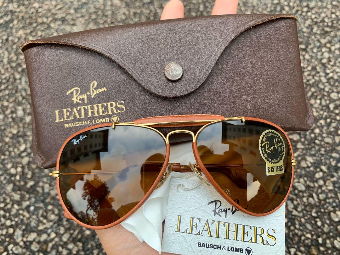 Ray ban leathers bausch & sales lomb