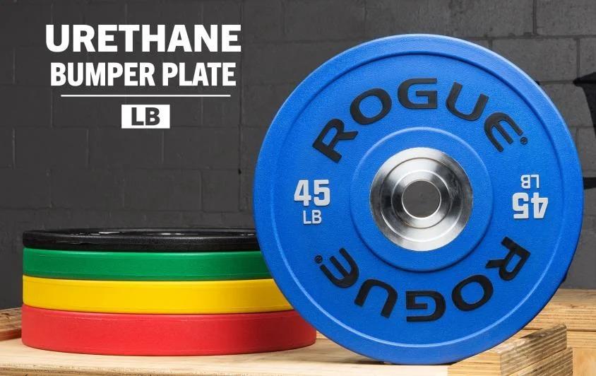 Rogue Urethane Bumper Plates LBs ONLY Pre Order Sports Equipment