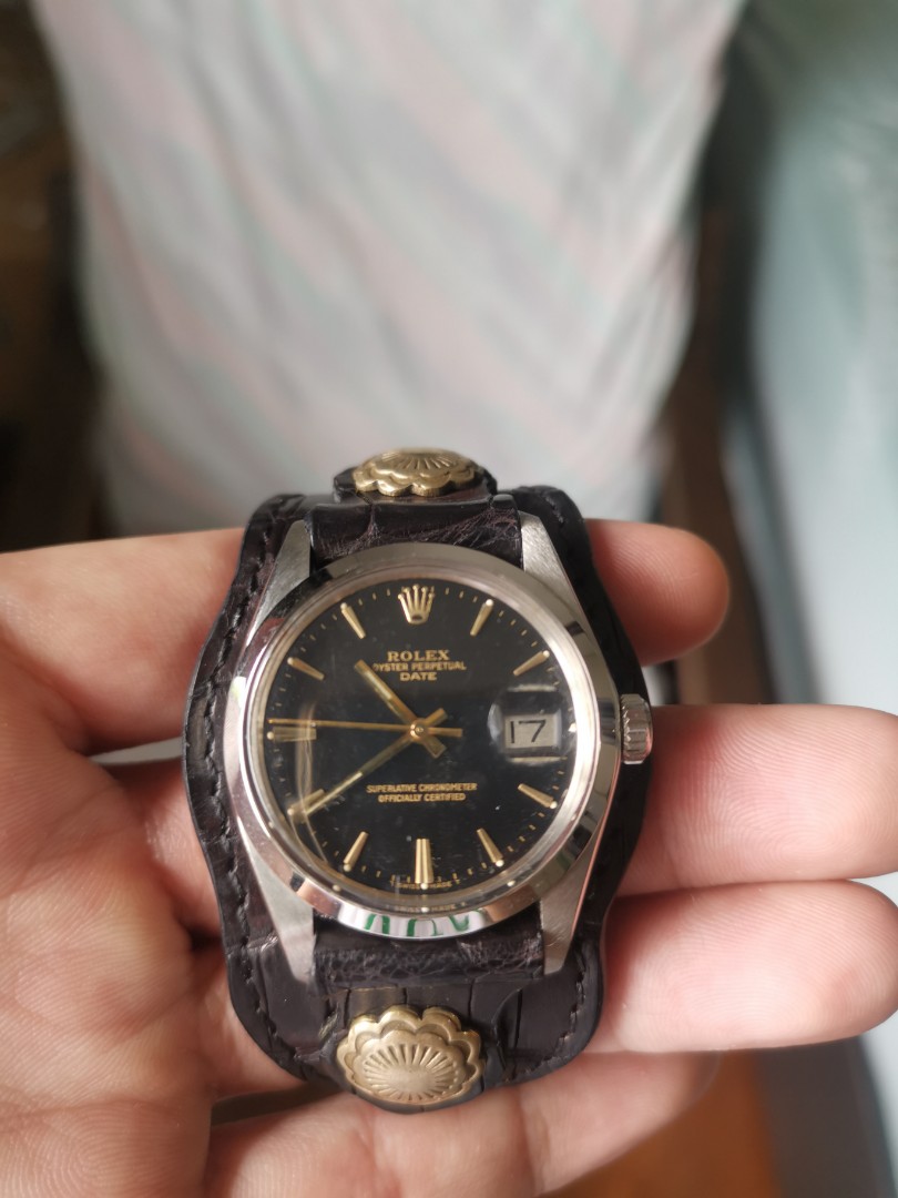 Rolex 1500 best sale black dial