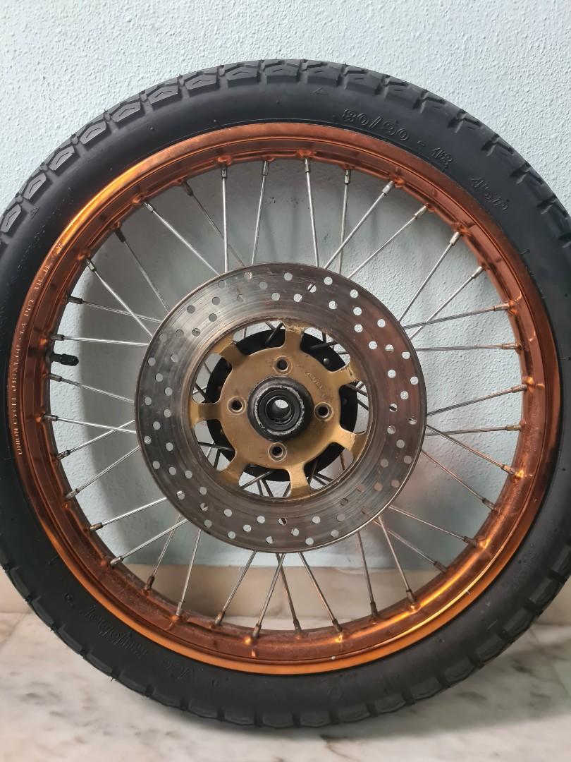 RXZ Union Cycle Rims, Motorcycles, Motorcycle Accessories on Carousell