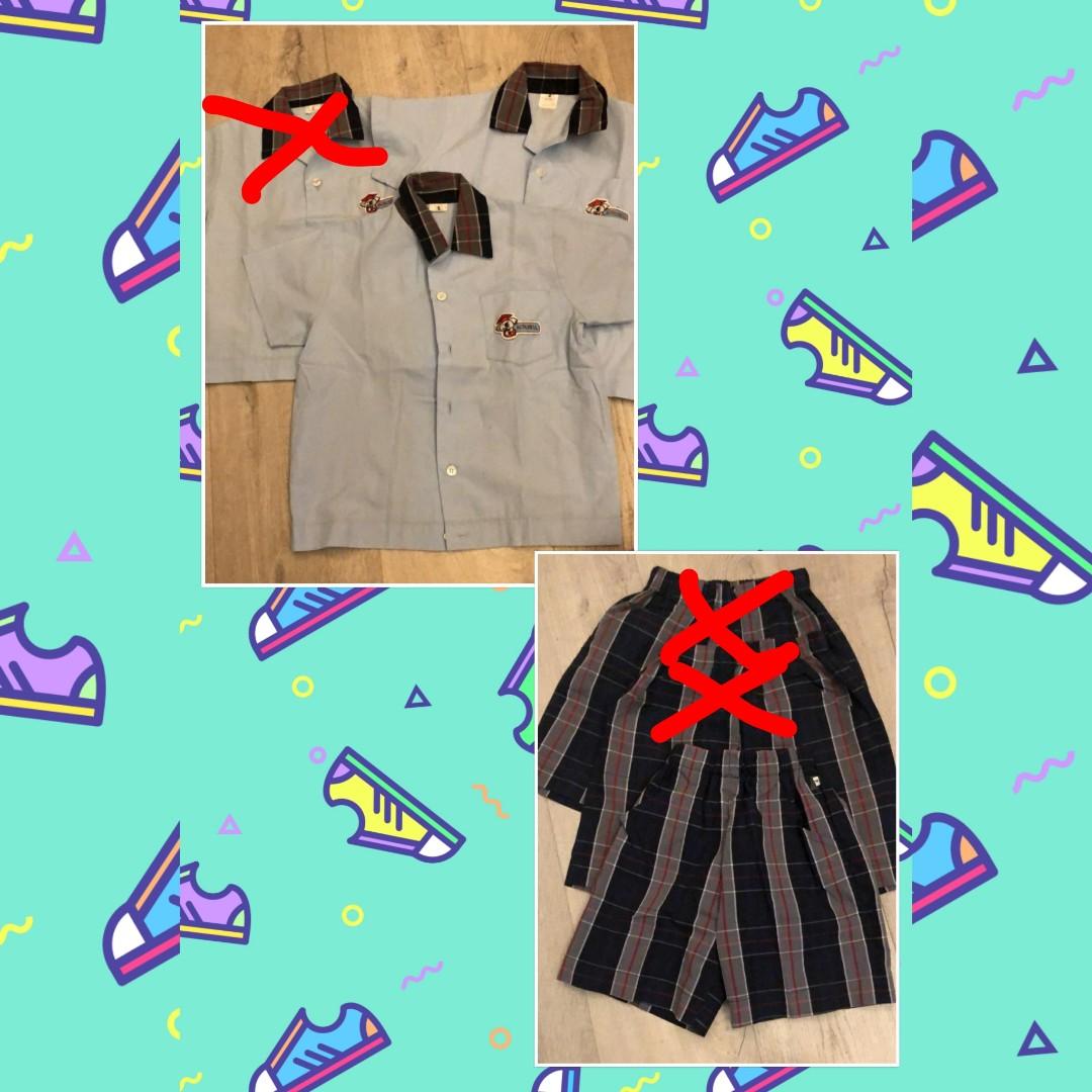 Size 2 4 Boxhill International 博士山 香港 國際幼稚園男仔夏季短袖校服summer Uniform 兒童 孕婦用品 嬰兒及小童流行時尚 Carousell