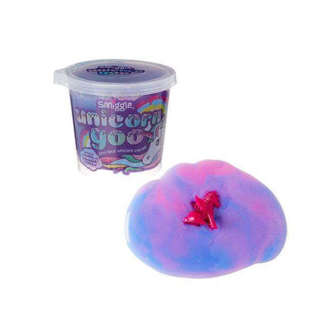Smiggle unicorn goo slime, Hobbies & Toys, Toys & Games on Carousell