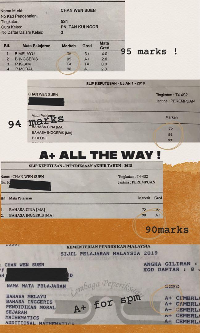 Angka Giliran Spm In English