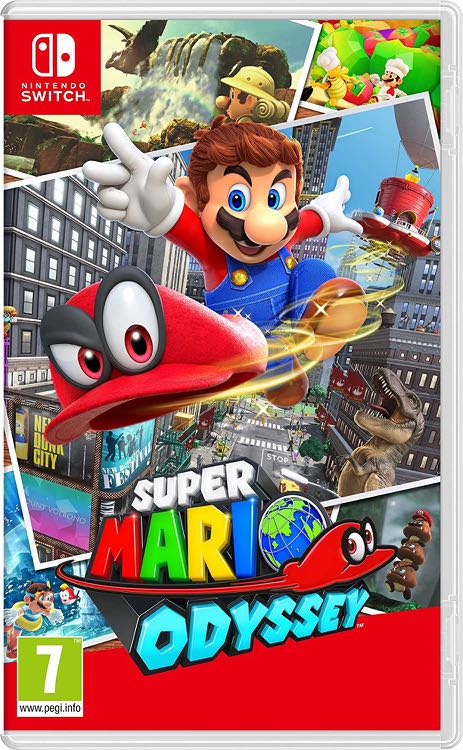 super mario odyssey with traveler's guide