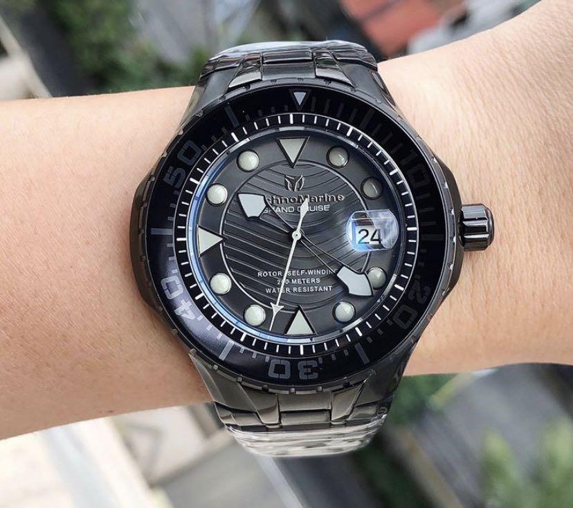 TECHNOMARINE Grand Cruise(automatic) (Category: Men's Watches) located in Malabon City. Submitted by hyruwatchesandaccessories (Listing ID 1035136526, Image 2). Description: TECHNOMARINE Grand Cruise(automatic) ❤️Php 7999 plus sf 🇺🇸US bought 📍on hand and ready to ship Fb page: Hyru watches and accessories .