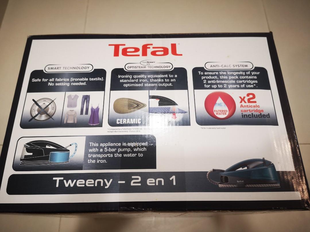 Tefal Tweeny (Iron and steamer) 2in1, TV & Home Appliances, Irons