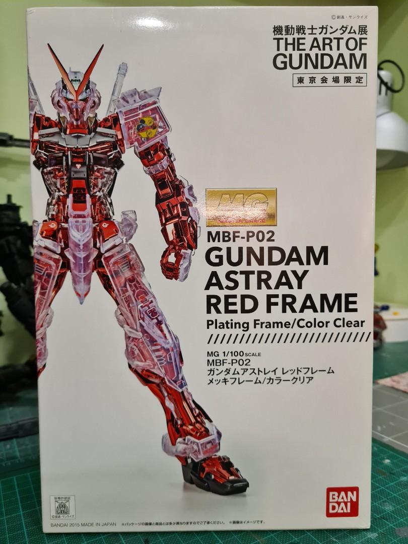The Art Of Gundam Mbf P02 Astray Red Frame Toys Games Bricks Figurines On Carousell