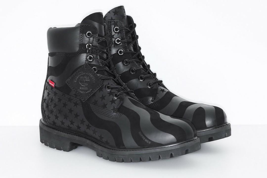 Supreme 2025 timberland black