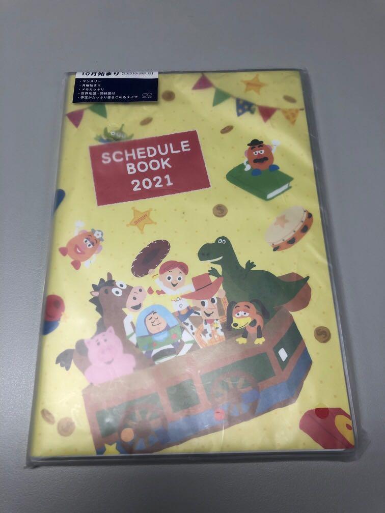 Toy Story 2021 Schedule Book 日版手帳 書本 文具 文具 Carousell